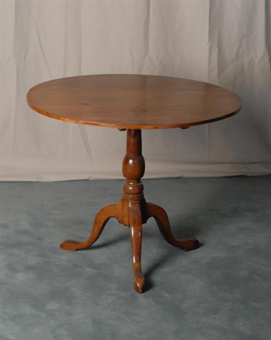 Appraisal: A L th E th C Tilt Top Tea Table