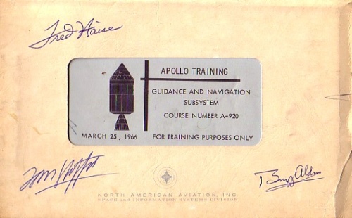 Appraisal: Apollo Logistics Training Apollo Guidance and Navigation System A detailed