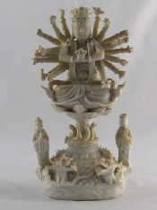 Appraisal: An th century blanc de chine figure of a many