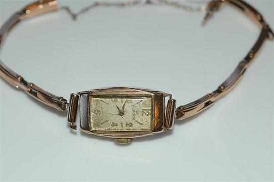 Appraisal: LADIES CT GOLD VINTAGE ROLEX WRISTWATCH