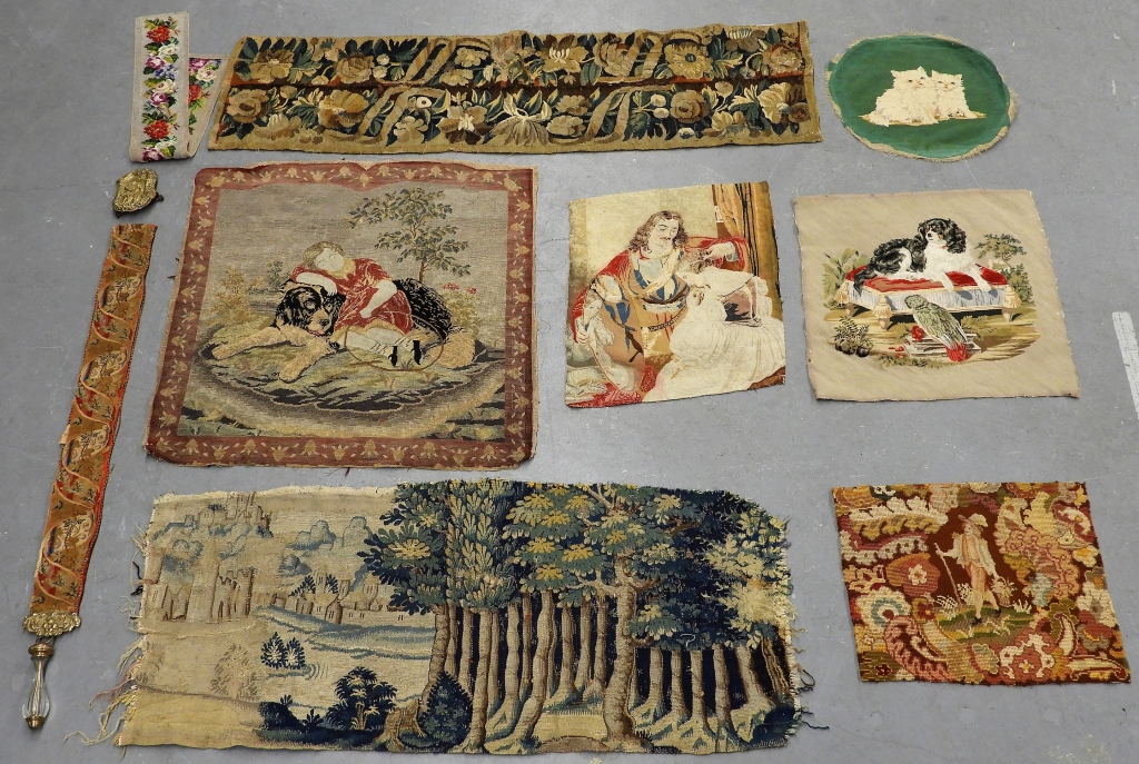 Appraisal: EARLY BELGIUM FRENCH TAPESTRY GROUP Belgium France th - th