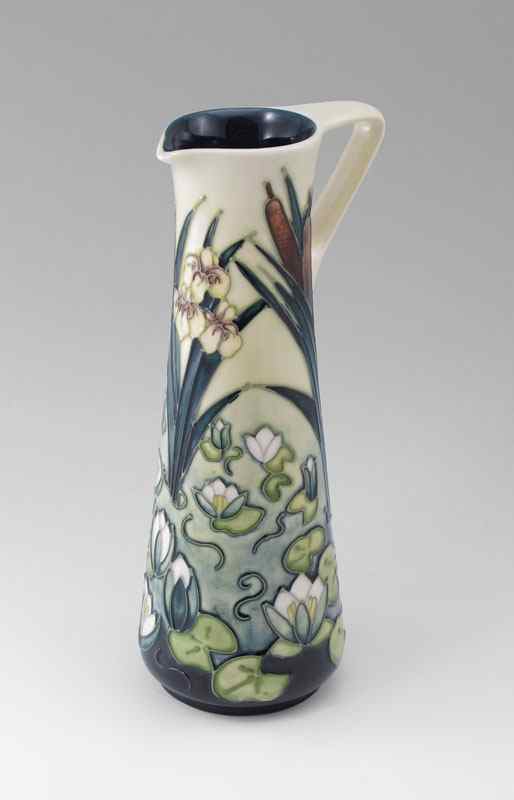 Appraisal: MOORCROFT POTTERY LAMIA JUG Design by Rachel Bishop '' tall