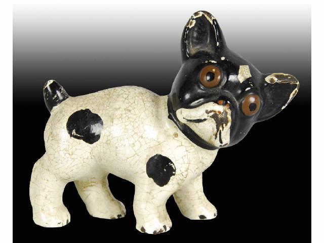 Appraisal: Whimsical French Bulldog Cast Iron Paperweight Description Wonderful whimsical French