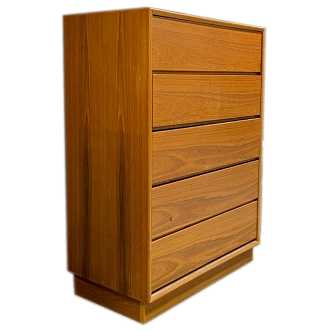 Appraisal: CM-Haarby Five-Drawer Dresser Denmark teak h x w x d