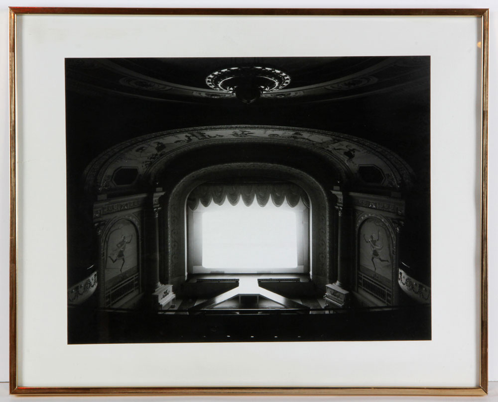 Appraisal: A - Sugimoto Cabot St Cinema Theatre Silver Gelatin Print