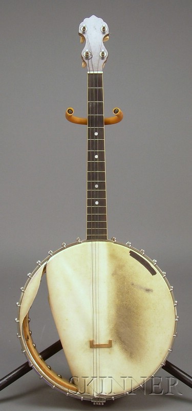 Appraisal: American Tenor Banjo The Vega Company Boston c stamped FAIRBANKS