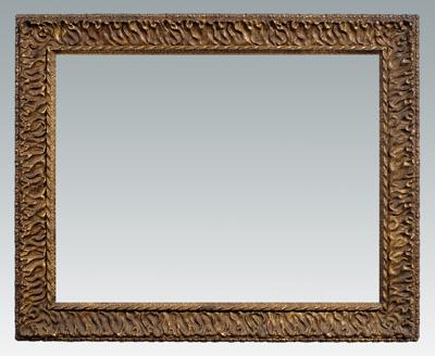 Appraisal: Early th century quot plate frame quot gilt wood and