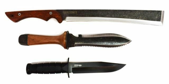 Appraisal: lot of Tactical knives including Cold Steel Leatherneck SF tool