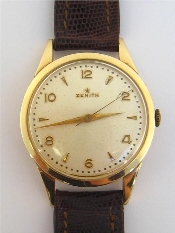 Appraisal: Zenith a s gentleman s gold filled manual wind dress