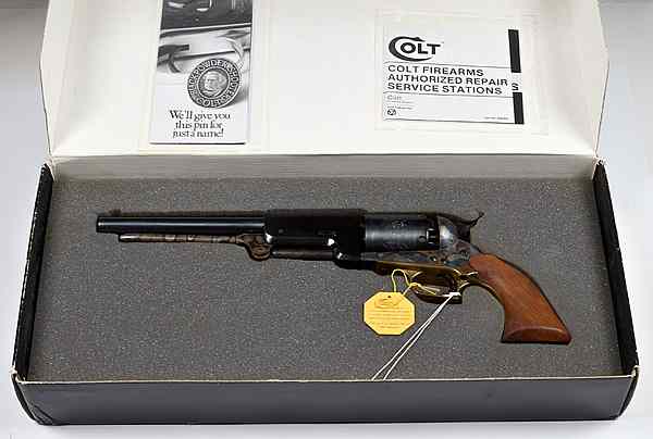 Appraisal: Colt Signature Series Walker Black Powder Revolver cal barrel S