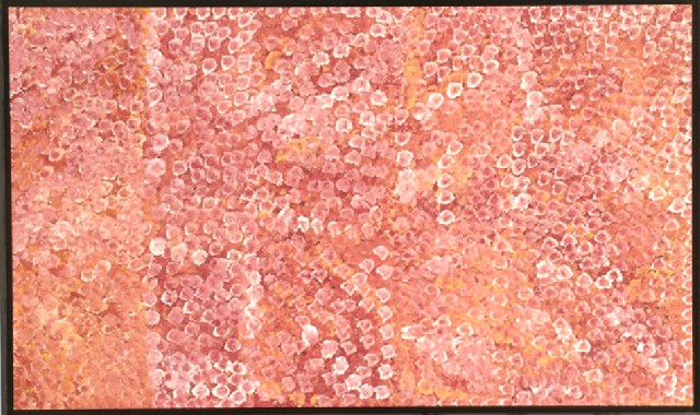 Appraisal: Emily Kame Kngwarreye circa - Untitled acrylic on canvas inscribed