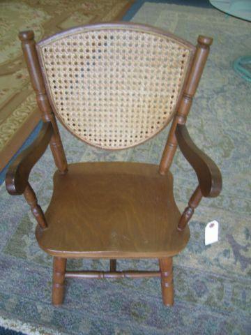 Appraisal: Child's Chair cane back