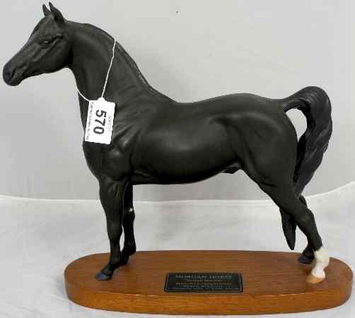 Appraisal: Beswick Conoisseur Morgan Stallion Horse