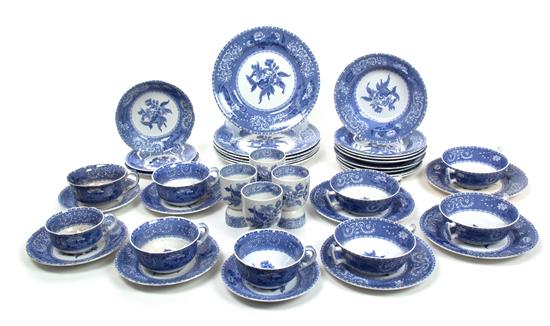 Appraisal: Sale Lot A Spode Partial Breakfast Service th century Camilla