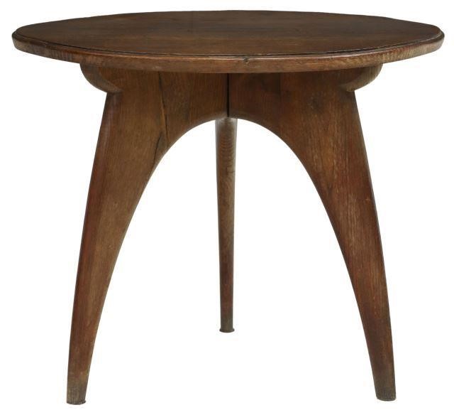 Appraisal: Italian modern oak coffee side table attributed by consignor to