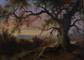 Appraisal: J H Carse circa - Old Gum Tree on Riddells