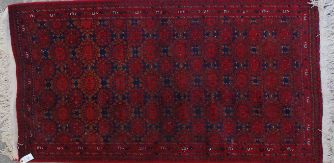 Appraisal: AFGHAN BELOUCHI TRIBAL AREA RUG ' x '