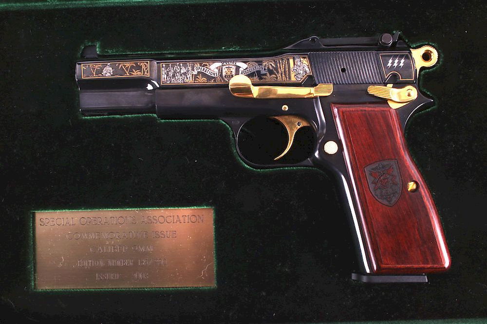 Appraisal: Browning Hi-Power Vietnam Commemorative Issue mm For your consideration is