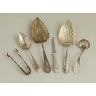 Appraisal: Assorted Sterling Silver Pieces Six assorted sterling silver pieces comprising