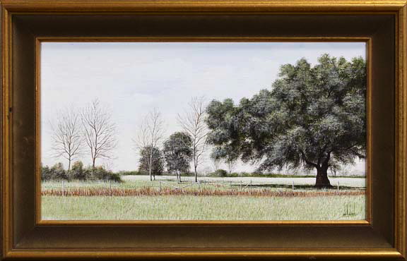 Appraisal: Will Hinds American Louisiana Contemporary Louisiana Landscape oil on canvas