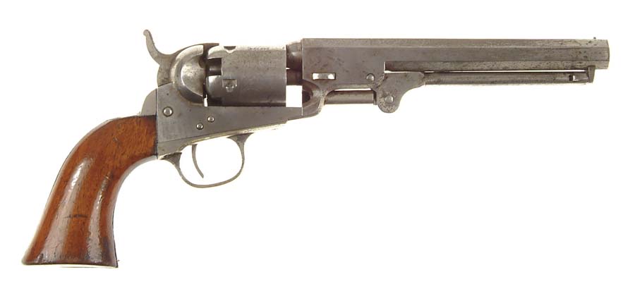 Appraisal: COLT MODEL POCKET REVOLVER SN the rear half of the