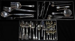 Appraisal: Ameriacn sterling silver flatware troy oz lot of Ameriacn sterling