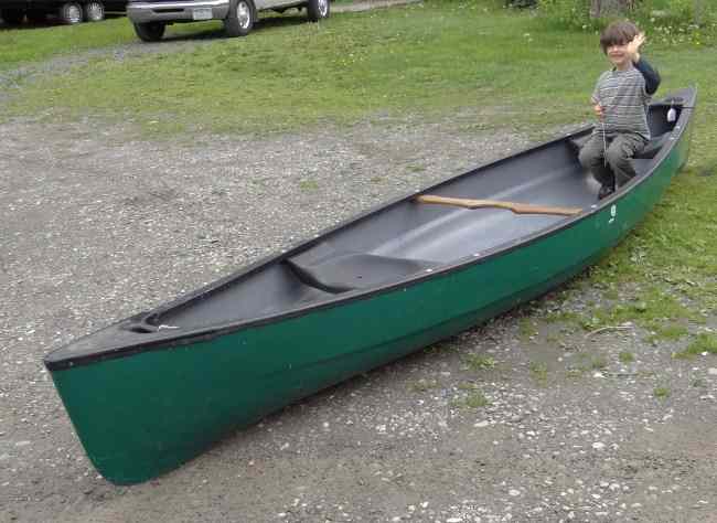 Appraisal: ' Old Town canoe