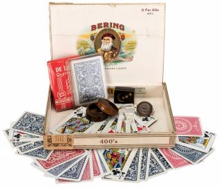 Appraisal: Vernon Dai David Frederick Wingfield Verner Cigar box and magic