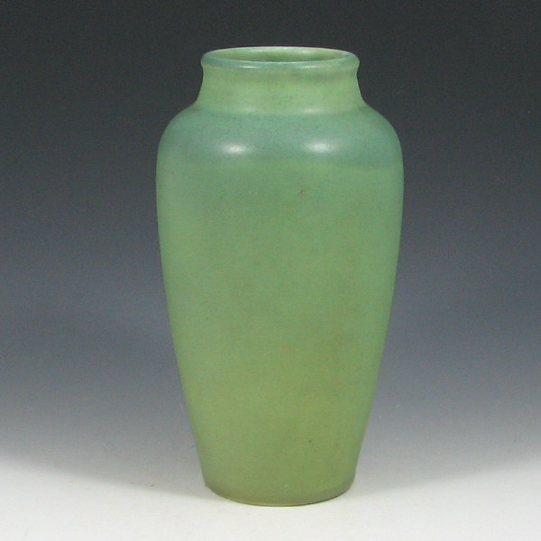 Appraisal: Rookwood Matte Green Blue Vase - Mint Rookwood vase from