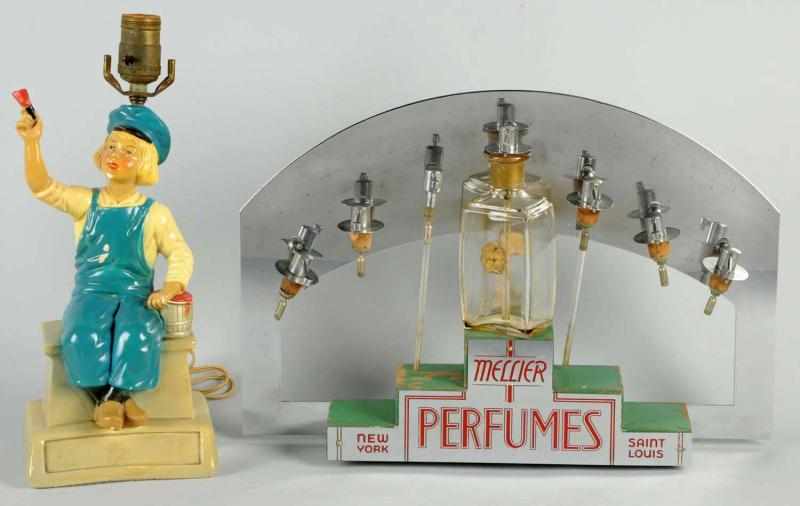 Appraisal: Lamp Base Perfumes Dispenser Dutch Boy Paints Lamp Base and