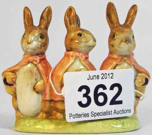 Appraisal: Beswick Beatrix Potter Figure Flopsy Mopsy and Cottontail BP a