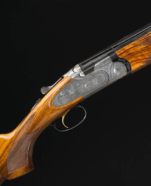 Appraisal: A cased gauge Beretta Model EELL Diamond Pigeon grade over