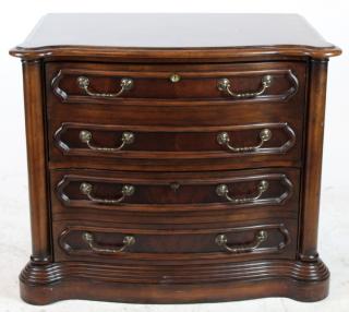 Appraisal: Hooker mahogany file drawer cabinet Hooker mahogany file drawer cabinet