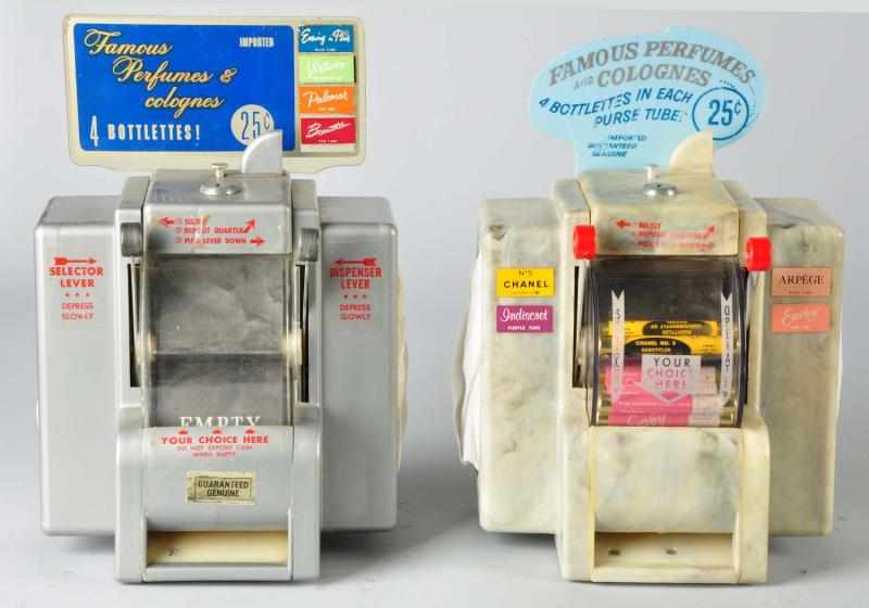 Appraisal: Lot of Plastic Cologne Perfume Dispensers Description Both are working