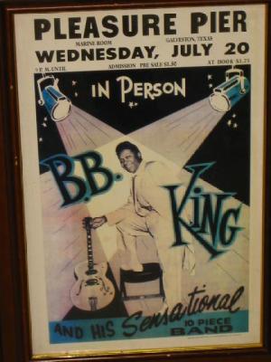 Appraisal: A collection of posters various sizes advertising B B King