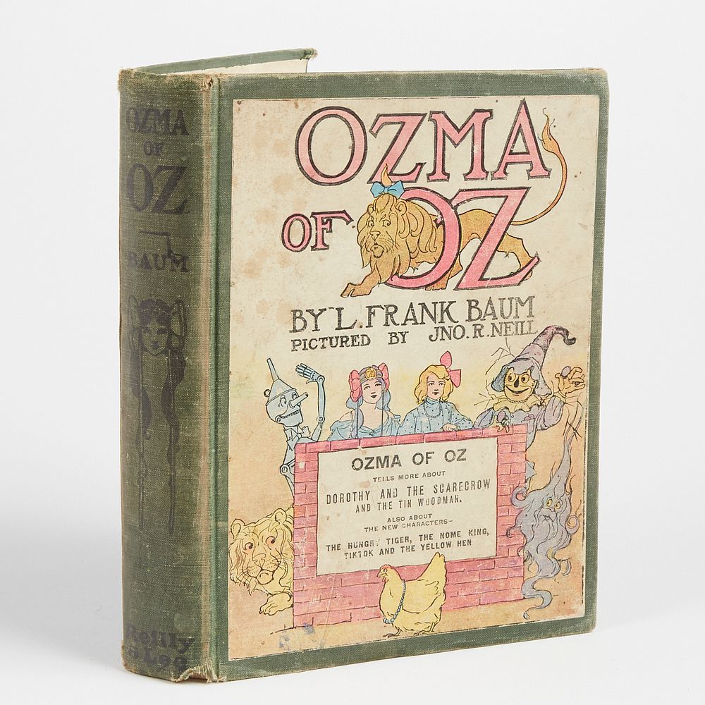 Appraisal: L Frank Baum Ozma of Oz First Edition L Frank