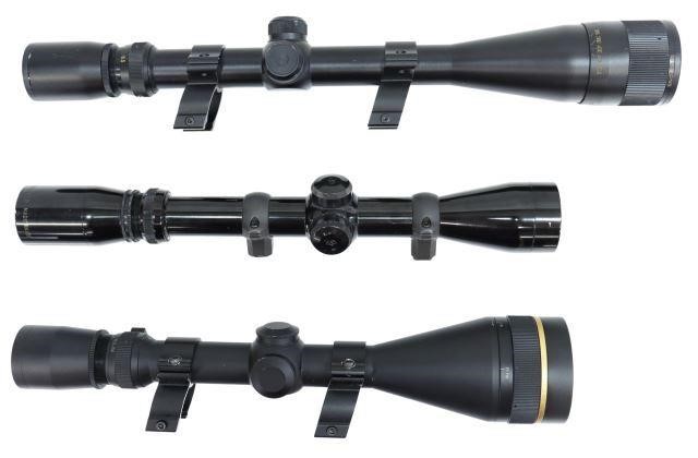 Appraisal: lot of Rifle scopes Simmons - x ' Leupold x