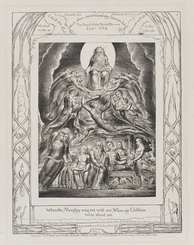 Appraisal: WILLIAM BLAKE When the Almighty Was Yet with Me When