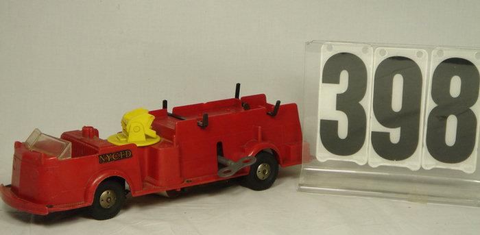 Appraisal: Marx vintage wind up Fire Truck does wind up and