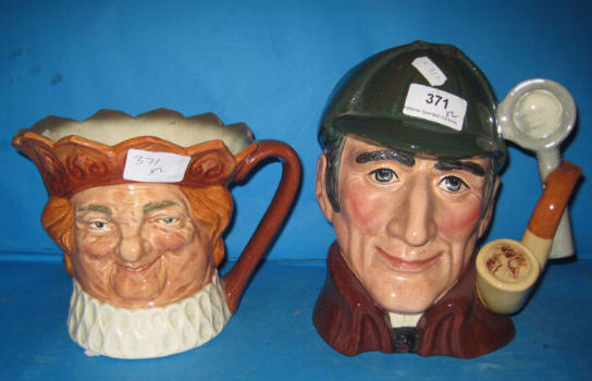 Appraisal: Royal Doulton Large Character Jugs Old King Cole D and