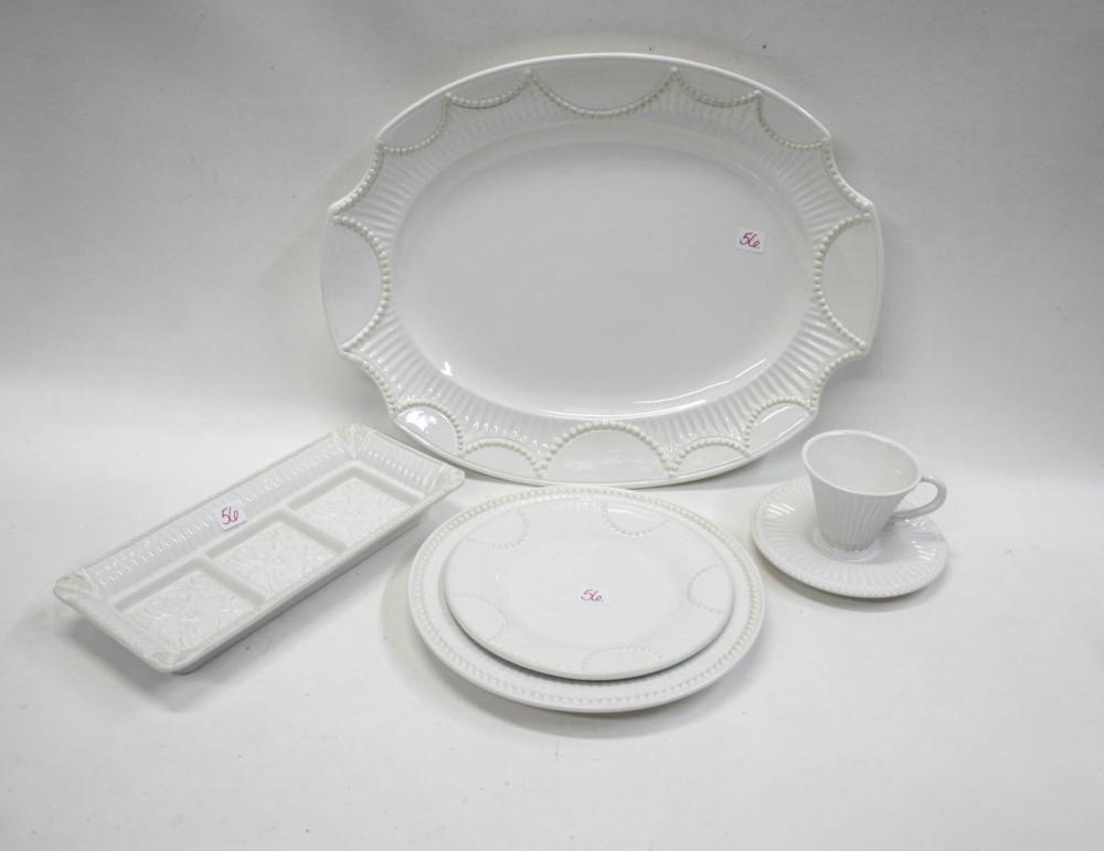 Appraisal: LENOX BUTLERS PANTRY CHINA SET pieces comprised of dinner plates