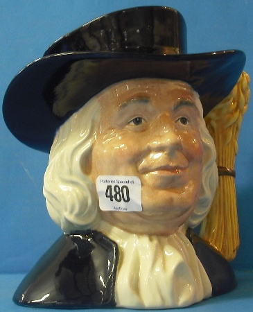 Appraisal: Royal Doulton Large Character Jug Mr Quaker D Ltd Edition