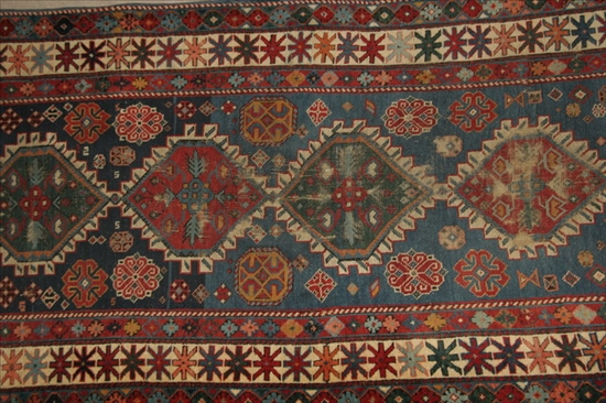 Appraisal: RUSSIAN CAUCASIAN RUG - App ft in x ft in