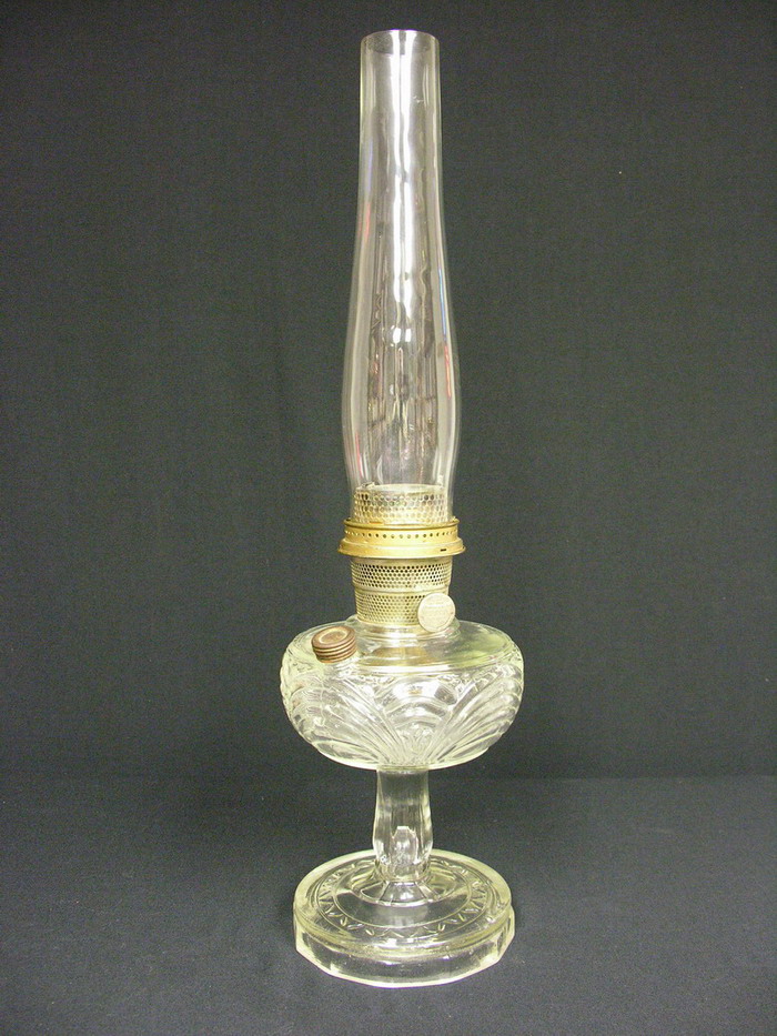 Appraisal: ALADDIN OIL LAMP Condition All original Color is clear Minor