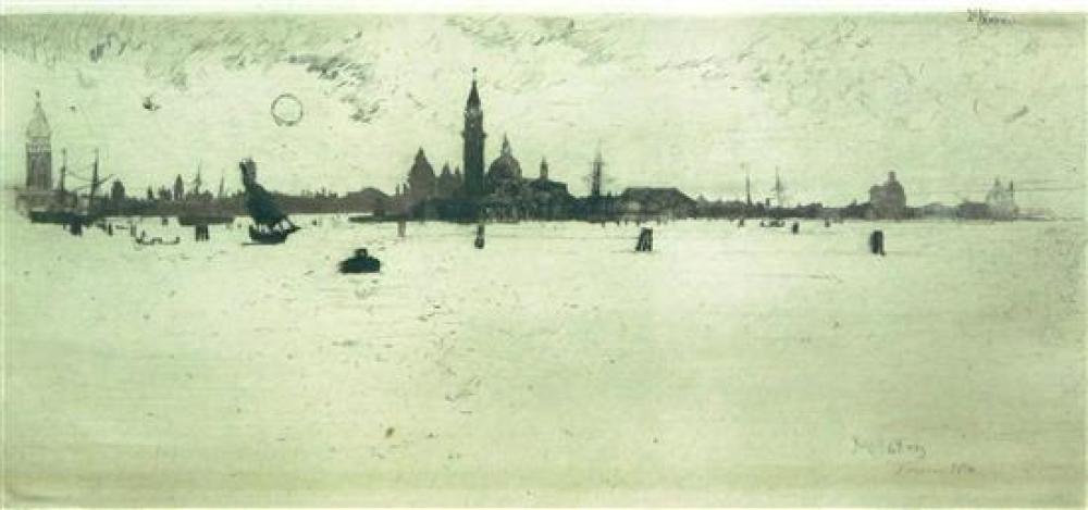 Appraisal: Joseph Pennell United States - Venice From the Sea Etching