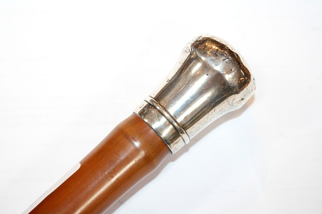 Appraisal: A VICTORIAN SILVER MOUNTED SWORD STICK by Wilkinson of Pall