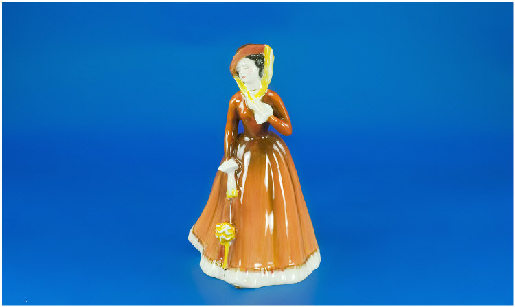 Appraisal: Royal Doulton Figure Julia Gold Dress HN - inches high