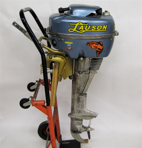 Appraisal: LAUSON SPORT KING OUTBOARD BOAT MOTOR hp two cylinder four