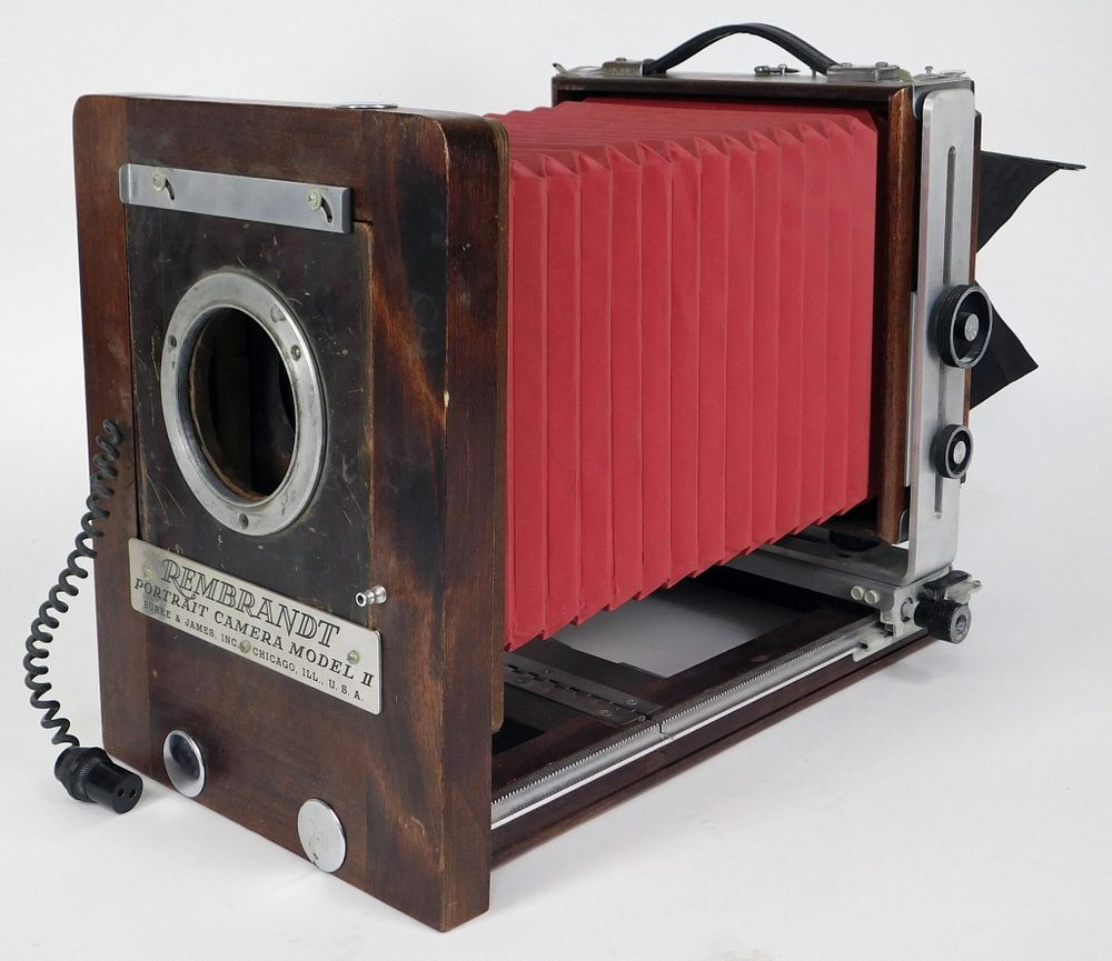 Appraisal: Burke and James Rembrandt Portrait Camera Burke and James Rembrandt