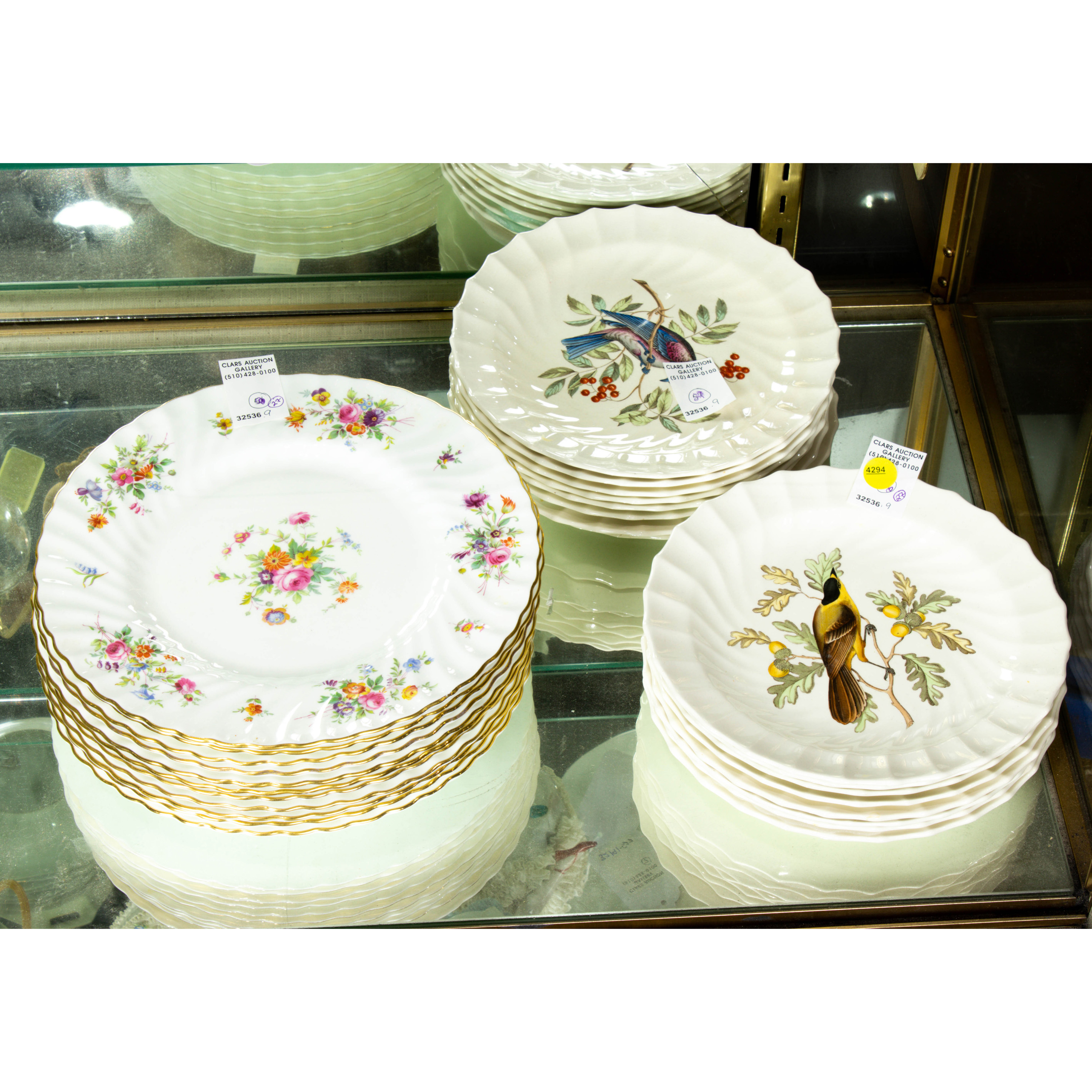 Appraisal: LOT OF GROUP OF ENGLISH CERAMIC PLATES Lot of Group